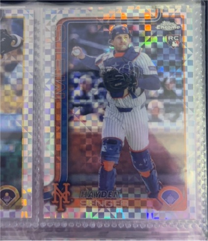 2025 Topps Chrome Update #USC128 Hayden Senger — front