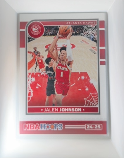 2024-25 Panini Haunted Hoops #228 Jalen Johnson — front