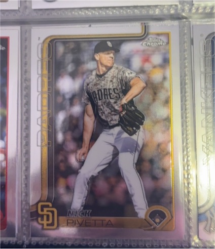 2025 Topps Chrome Update #US69 Nick Pivetta — front