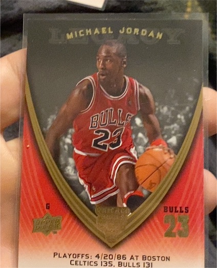2008-09 Upper Deck Michael Jordan Legacy #930 Michael Jordan — front