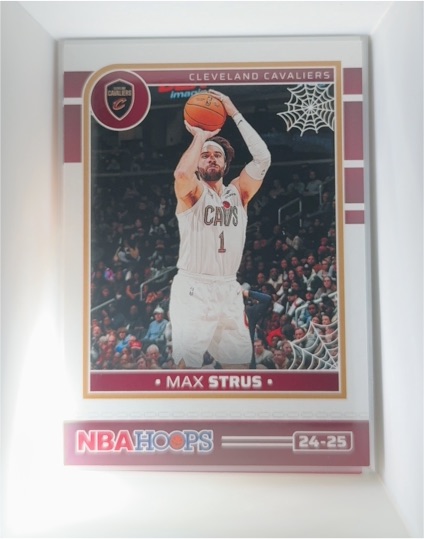 2024-25 Panini NBA Hoops Haunted Hoops #63 Max Strus — front