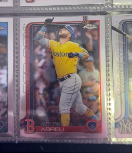 2025 Topps Chrome Update #USC118 Wilyer Abreu — front