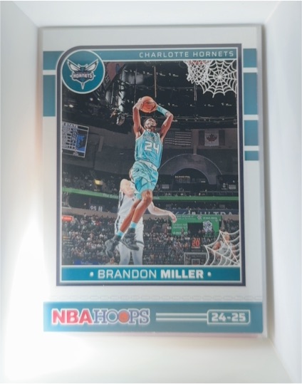 2024-25 Panini Haunted Hoops #132 Brandon Miller — front