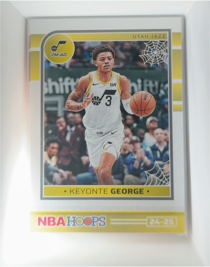 2024-25 Panini NBA Hoops #24-25 Keyonte George — front
