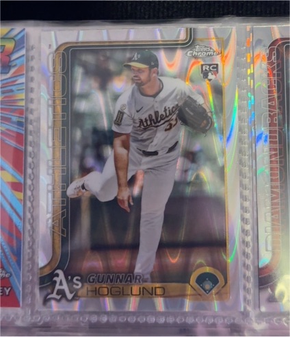 2025 Topps Chrome Update Series #USC127 Gunnar Hoglund — front