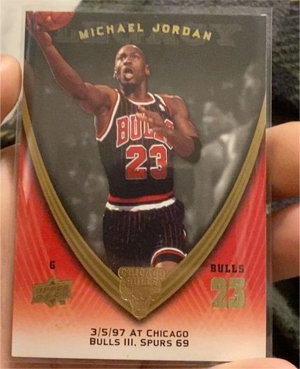 2008 Upper Deck Legacy Collection #832 Michael Jordan — front