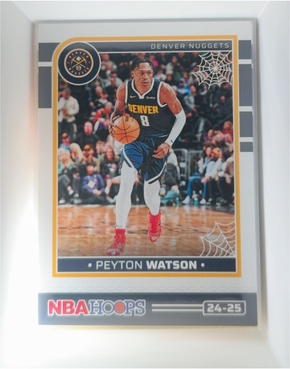 2024-25 Panini NBA Hoops #24-25 Peyton Watson — front