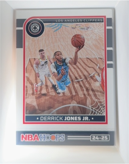 2024-25 Panini Haunted Hoops #223 Derrick Jones Jr. — front