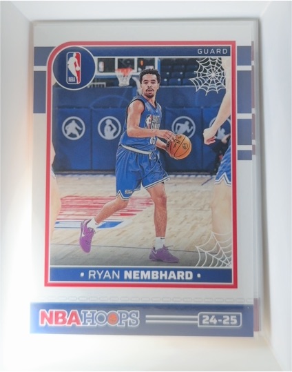 2024-25 Panini Haunted Hoops #15 Ryan Nembhard Extended Prospect — front