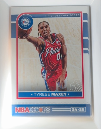 2024-25 Panini Haunted Hoops #195 Tyrese Maxey — front