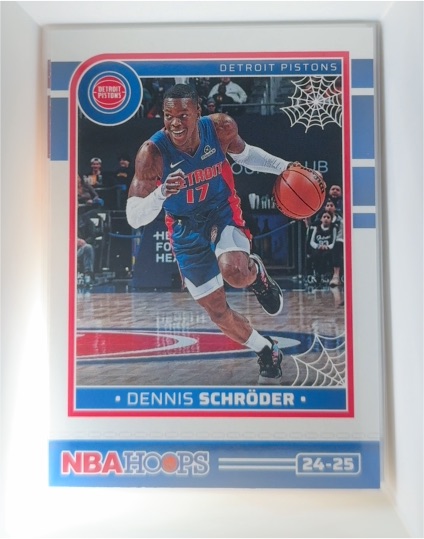 2024-25 Panini Haunted Hoops #31 Dennis Schroder — front