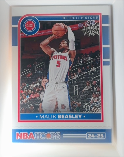 2024-25 Panini NBA Hoops #24-25 Malik Beasley — front