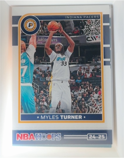 2024-25 Panini Haunted Hoops #5 Myles Turner — front