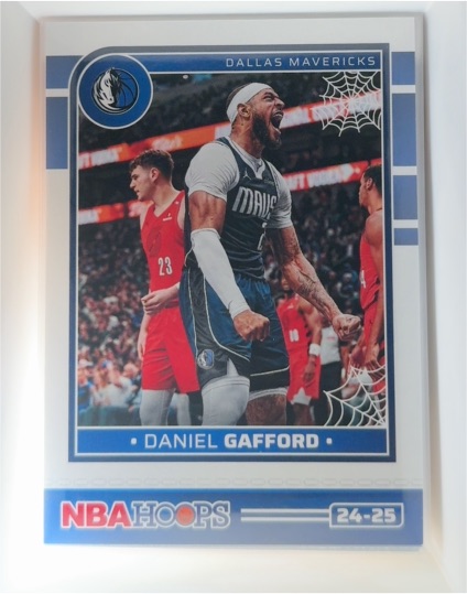 2024-25 Panini NBA Hoops Haunted Hoops #16 Daniel Gafford — front