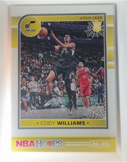 2024-25 Panini Haunted Hoops #238 Cody Williams — front