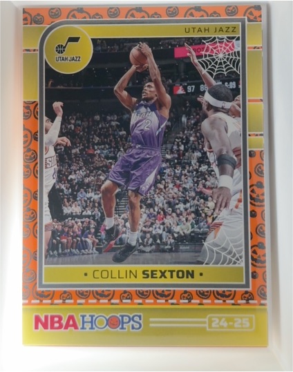 2024-25 Panini Haunted Hoops #141 Collin Sexton Utah Jazz — front