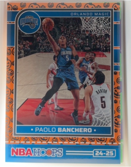 2024-25 Panini NBA Hoops Haunted Hoops #92 Paolo Banchero — front