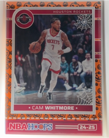 2024-25 Panini Hoops Haunted Hoops #186 Cam Whitmore — front