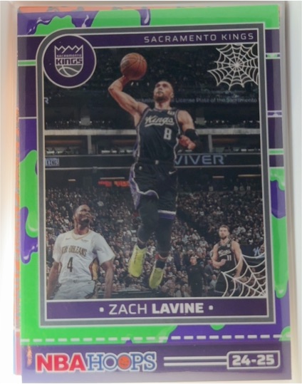 2024-25 Panini Haunted Hoops #28 Zach LaVine — front