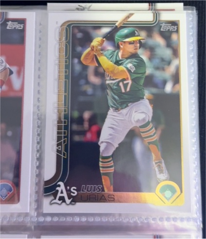 2025 Topps Update Series #US334 Luis Urías — front