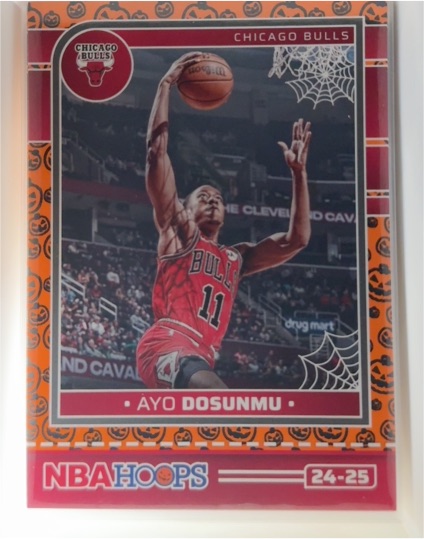 2024-25 Panini Haunted Hoops #171 Ayo Dosunmu — front