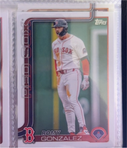 2025 Topps #unknown Romy Gonzalez — front