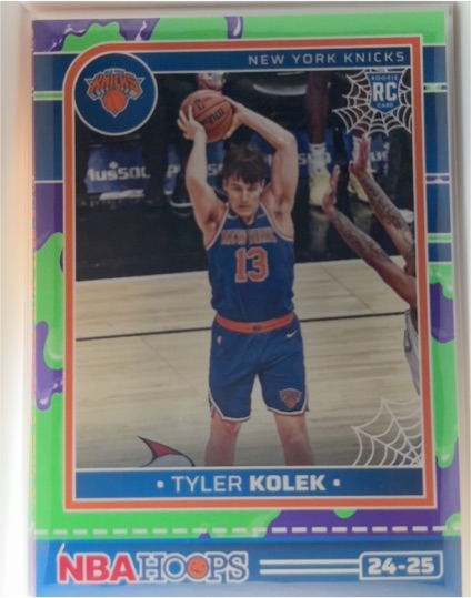 2024-25 Panini Haunted Hoops #240 Tyler Kolek — front