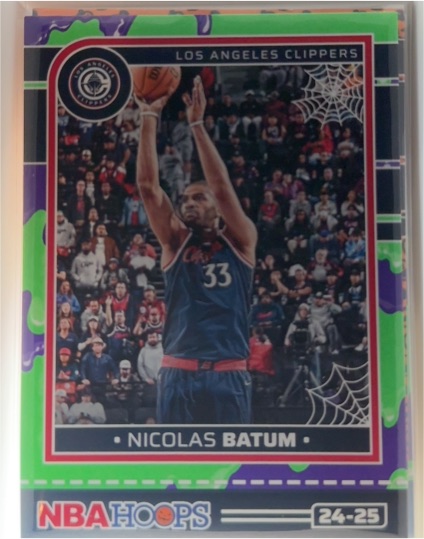 2024-25 Panini Haunted Hoops #101 Nicolas Batum — front