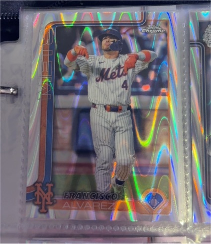 2025 Topps Chrome #207 Francisco Alvarez — front