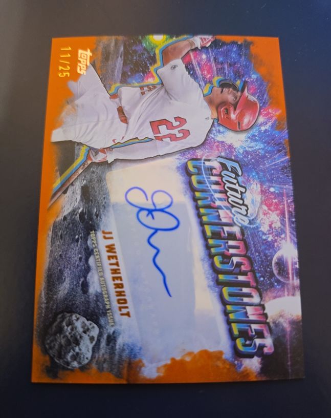 2025 Topps Pro Debut Future Cornerstones #FC-JW JJ Wetherholt — front