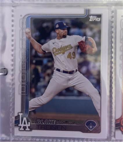 2023 Topps Update #US49 Blake Treinen — front