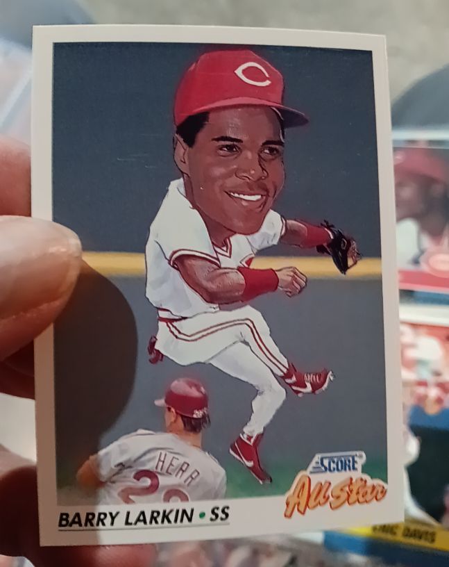 1992 Score #775 Barry Larkin — front