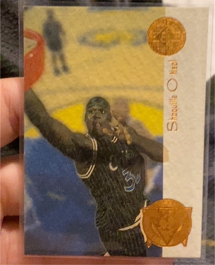 1994-95 SP Championship #F6 Shaquille O'Neal Future Playoff Heroes — front