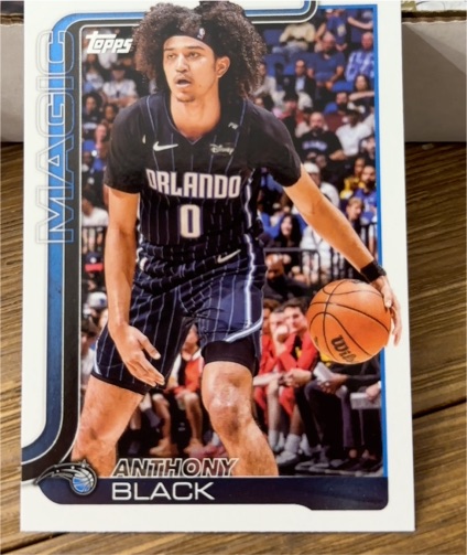 2025-26 Topps #89 Anthony Black — front