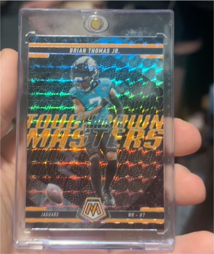 2025 Panini Mosaic Touchdown Masters #8 Brian Thomas Jr. — front