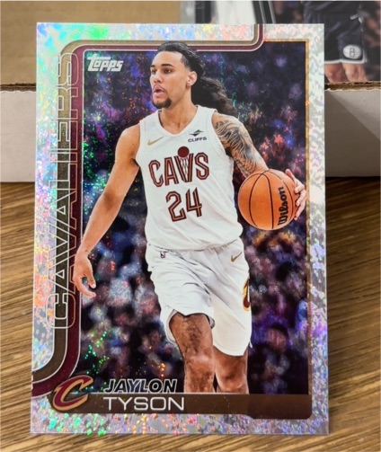 2025-26 Topps #86 Jaylon Tyson — front