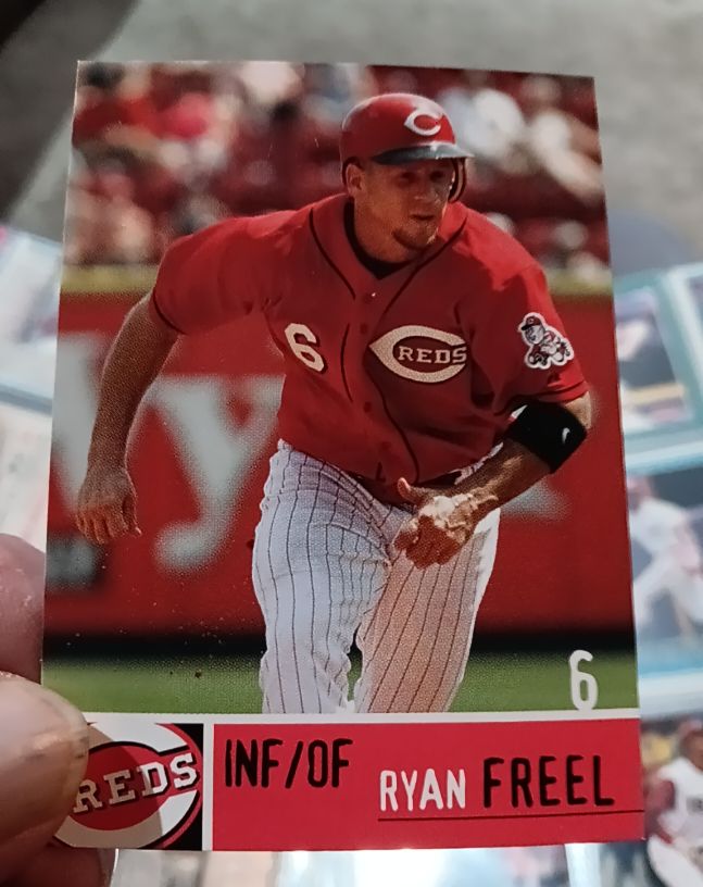 2006 Kahn's Cincinnati Reds SGA #6 Ryan Freel — front