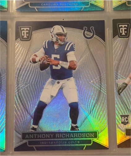 2024 Panini Totally Certified #37 Anthony Richardson — front