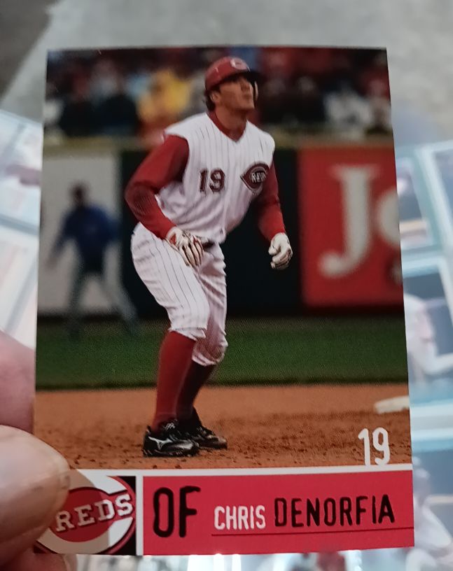 2006 Kahn's Cincinnati Reds Chris Denorfia — front