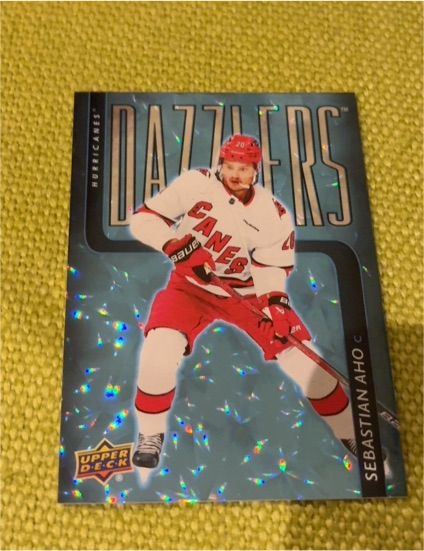 2025-26 Upper Deck Series 1 #DZ-28 Sebastian Aho — front