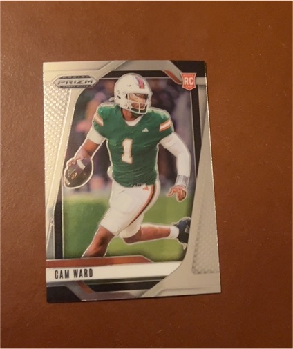 2025 Panini Prizm Draft Picks #57 Cam Ward — front