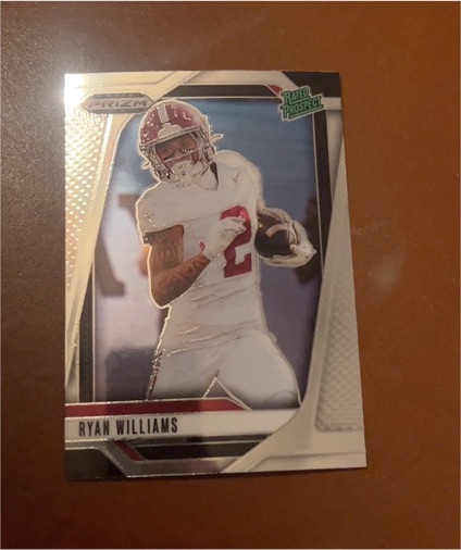 2025 Panini Prizm Draft Picks #151 Ryan Williams Rated Prospect — front