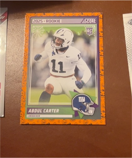2025 Panini Score A Treat #16 Abdul Carter — front
