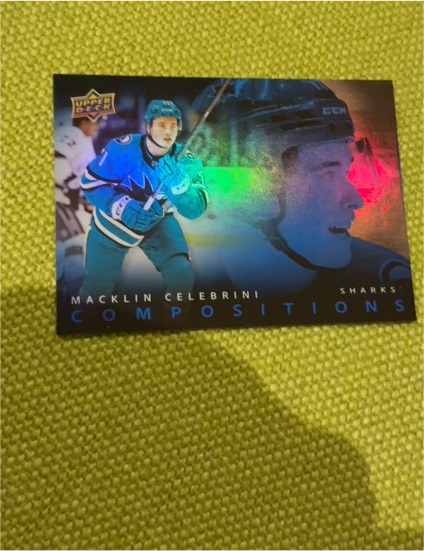 2025-26 Upper Deck Series 1 #CMP-7 Macklin Celebrini — front