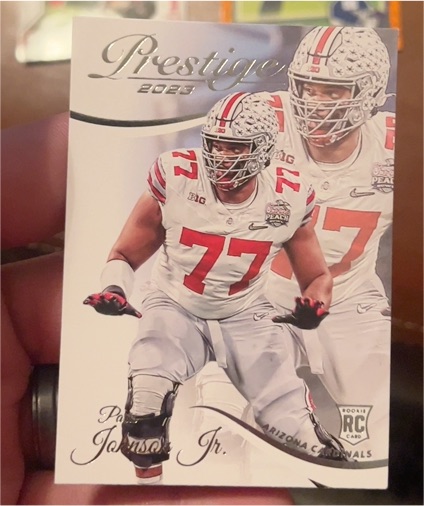 2023 Panini Prestige #369 Paris Johnson Jr. — front