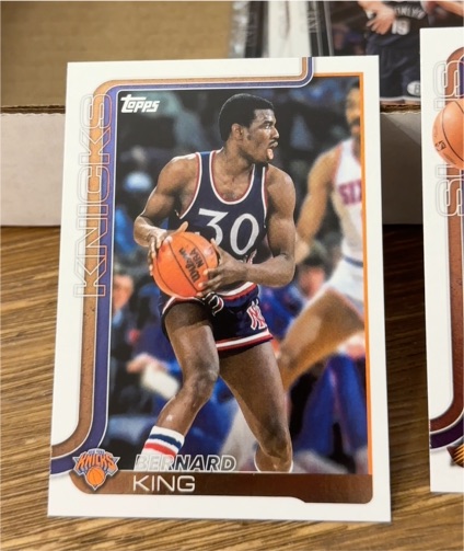 2025-26 Topps #268 Bernard King — front