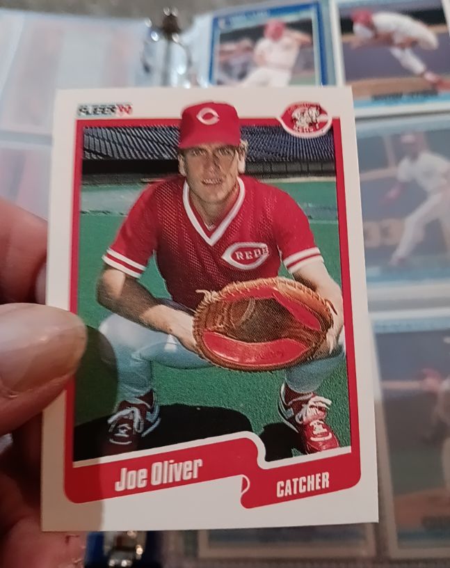 1990 Fleer #426 Joe Oliver — front