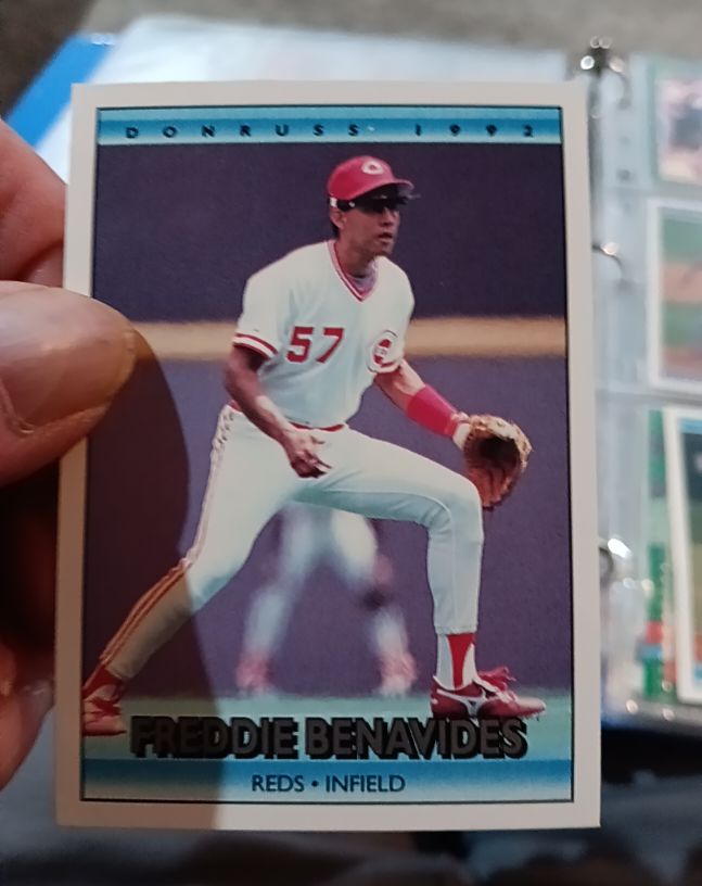 1992 Donruss #573 Freddie Benavides — front