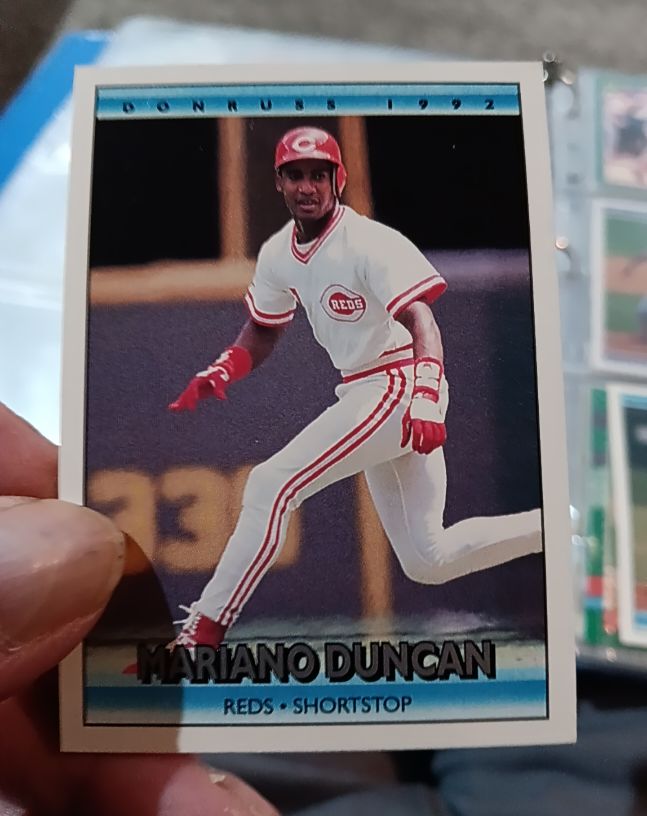1992 Donruss #540 Mariano Duncan — front