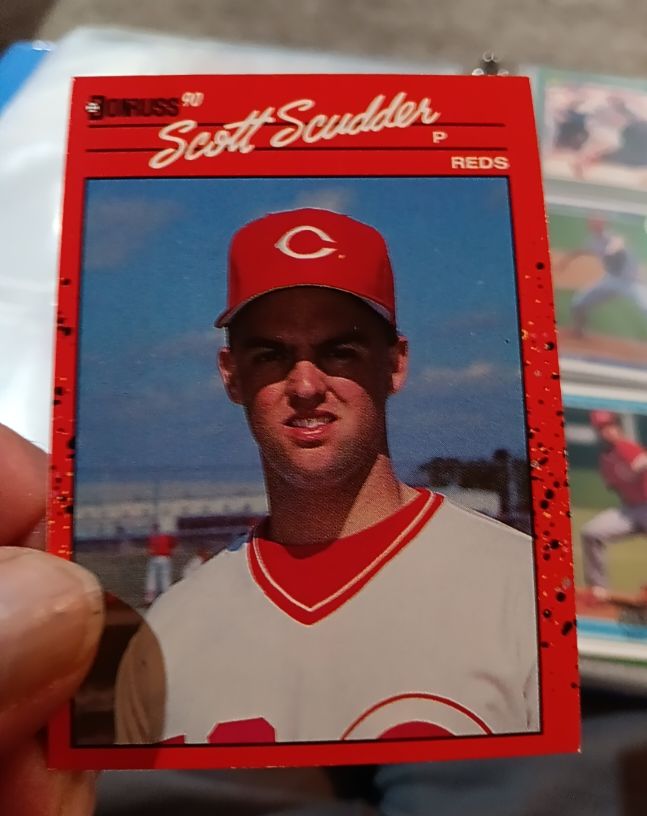 1990 Donruss #435 Scott Scudder — front